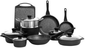 The+Cooks+Collective+Classic+10pc+Non-+Stick+Cookware+Set