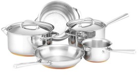 Essteele+Per+Vita+5pc+Stainless+Steel+Cookware+Set