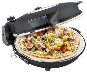 The-Cook-Shop-Baccarat-The-Gourmet-Slice-Pizza-Oven-Black on sale