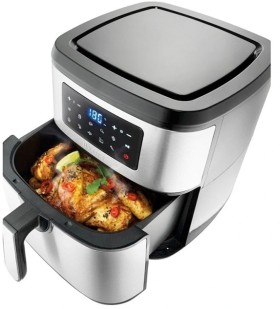 The-Cook-Shop-Baccarat-The-Healthy-Fry-9L-Air-Fryer-Silver on sale