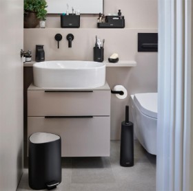 Joseph-Joseph-Bathroom-Accessories-in-Black on sale
