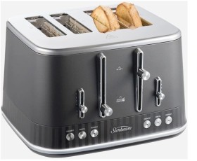 Sunbeam+French+Riviera+4+Slice+Toaster+-+Graphite