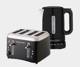 Russell+Hobbs+Addison+4+Slice+Toaster+or+Addison+Digital+Kettle+-+Black