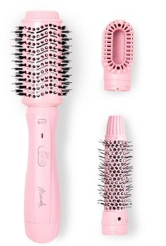 Mermade+Hair+Interchangable+Blow+Dry+Brush+-+Pink