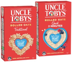 Uncle+Tobys+Traditional+or+Quick+Rolled+Oats+1kg