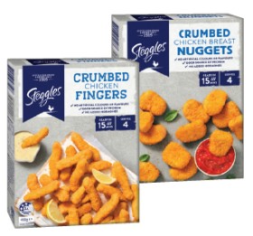 Steggles-Crumbed-Chicken-Breast-Nuggets-or-Fingers-400g on sale
