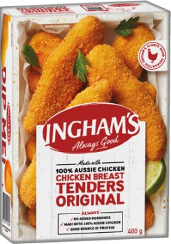 Inghams-Chicken-Breast-Tenders-400g-Selected-Varieties on sale