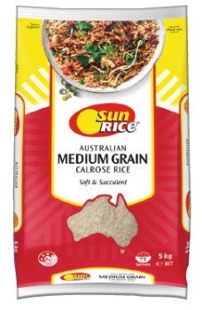 SunRice-Medium-Grain-Rice-5kg-Selected-Varieties on sale
