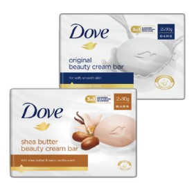 Dove-Beauty-Cream-Bar-2x90g-Selected-Varieties on sale