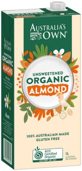 Australias-Own-Organic-Almond-Milk-1-Litre-Selected-Varieties on sale
