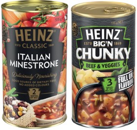 Heinz+Classic+or+Big%26rsquo%3BN+Chunky+Canned+Soup+520%E2%80%91535g+Selected+Varieties