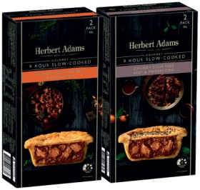 Herbert-Adams-Gourmet-Pies-2-Pack-Selected-Varieties on sale