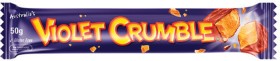 Violet+Crumble+Medium+Bar+50g+Selected+Varieties