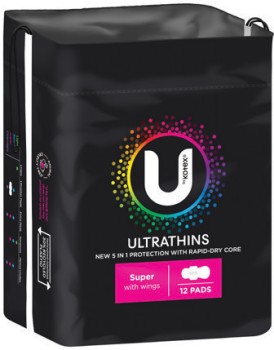 U+By+Kotex+Pads+6%E2%80%9116+Pack+Selected+Varieties
