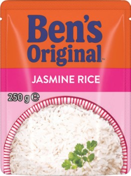 NEW+Ben%26rsquo%3Bs+Original+Ready+To+Heat+Jasmine+Rice+Pouch+250g