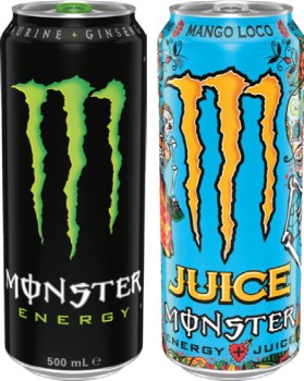Monster+Energy+500mL+Selected+Varieties