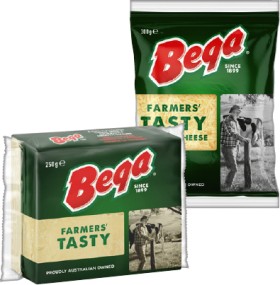 Bega+Cheese+Block+250g+or+Grated+Cheese+300g+Selected+Varieties