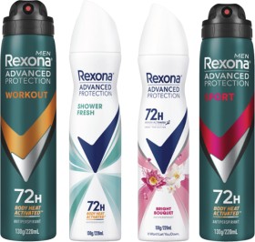 Rexona+Advanced+72hr+Aerosol+Deodorant+220mL