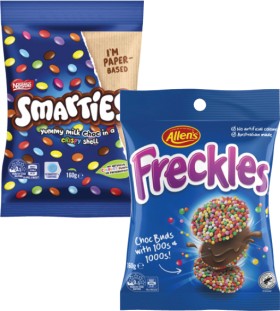 Nestl%26eacute%3B+Smarties+or+Allen%26%23039%3Bs+Freckles+160g