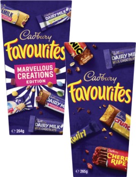 Cadbury-Favourites-264g-265g on sale