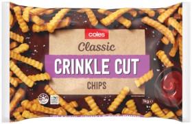 Coles-Frozen-Crinkle-Cut-Chips-1kg on sale