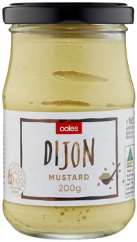 Coles-Dijon-Mustard-200g on sale