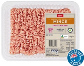 Coles+RSPCA+Approved+Chicken+Mince+500g