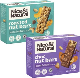 Nice-Natural-Nut-Bars-180g-192g on sale