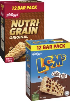 Kellogg%26%23039%3Bs+LCMs+or+Nutri+Grain+Bars+12+Pack+240g-264g