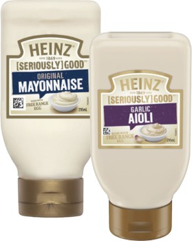Heinz+Seriously+Good+Mayonnaise+or+Aioli+295mL