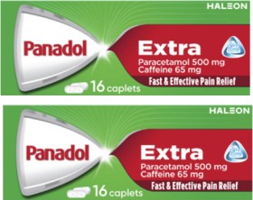 Panadol+Extra+Paracetamol+Pain+Relief+Caplets+16+Pack%5E