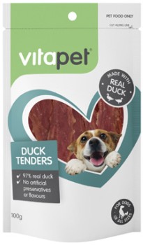 Vitapet-Dog-Treat-Tenders-100g on sale