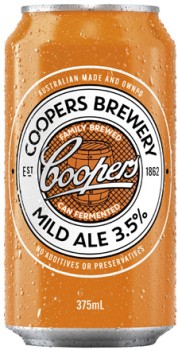 Coopers-Mild-Ale-Cans-24x375mL on sale