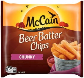 McCain+Beer+Batter+Chips+or+Wedges+750g+Selected+Varieties