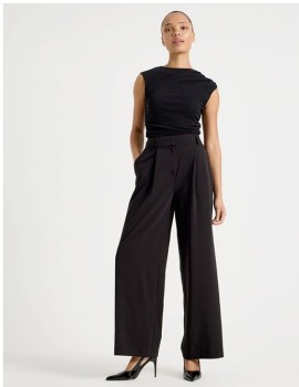Blaq+Wide+Leg+Pant+-+Black