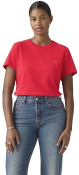 Levis-Favourite-Cotton-Tee-Red on sale
