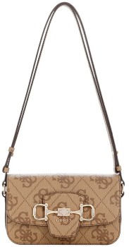 Guess+Janie+Convertible+Crossbody+-+Latte+Logo
