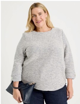 Regatta+Textured+Tee+-+Navy+Speckle