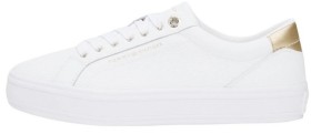 Tommy+Hilfiger+Kelsey+Essential+Sneaker+-+White