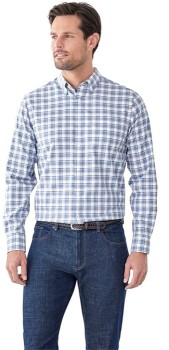 Gazman+Easy+Care+Twill+Check+Shirt