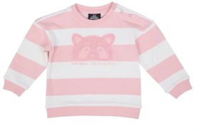 Animal-Crackers-Mascot-Crew-Pink on sale