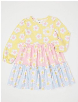 Milkshake-Long-Sleeve-Tiered-Dress on sale