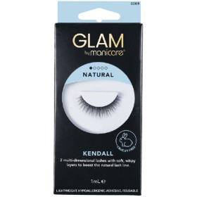 Glam+by+Manicare+Kendall+Natural+Lashes+1+Pair