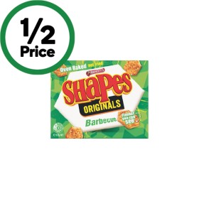 Arnotts-Shapes-Crackers-160-190g on sale