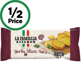 La-Famiglia-Garlic-Slices-270g-From-the-Fridge on sale