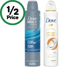 Dove+Advanced+Care+Deodorant+72h+250ml