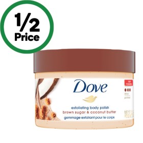 Dove-Exfoliating-Body-Polish-298g on sale