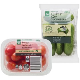 Australian+Sweet+Solanato%26reg%3B+Tomatoes+200g+Punnet+or+Qukes%26reg%3B+Baby+Cucumbers+250g+Pack