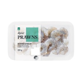 Woolworths+Chilled+Raw+Prawn+Meat+220g
