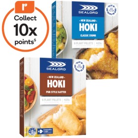 Sealord+Hoki+Fish+Fillets+425g+or+Sealord+Hoki+Fish+Burgers+460g+%26ndash%3B+From+the+Freezer